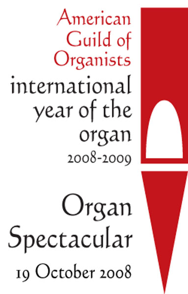 year of the organ logo poster
